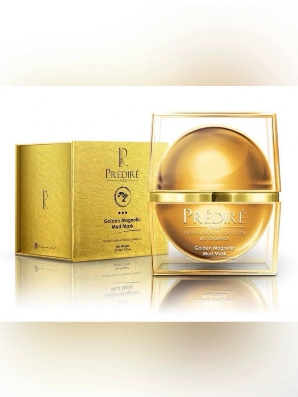 Predire Golden Magnetic Mud Mask Rich Collagen & Oxygen Booster ~ MSRP $950